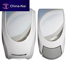 Wall-mounted hand sanitizer dispenser hand-operated