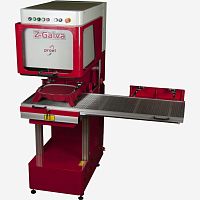 Engraving cutting machine Z-Galvalasertextilefor aluminum