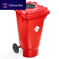Plastic waste bin 271776Wfor hazardous wastewaste oilwith lid