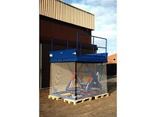 Scissor lift table V 40-20electricstationaryloading dock