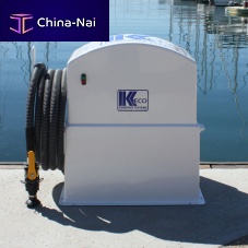 Fixed pump-out 900D_M40_3HP for boatsfor marinaswith peristaltic pump